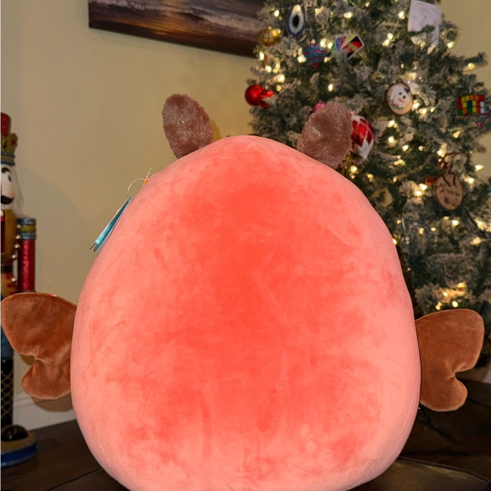 Kellytoy Squishmallows Mirren The Red Moth Large Plush 16" Rare Collectible NWT - Picture 2 of 14